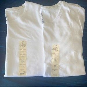St.Johns bay white short sleeve crew neck Bundle